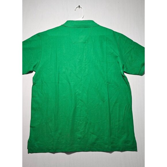 Nautica Polo Shirt Men’s Large Green Deck Short Sleeve Casual New Without Tag - Picture 3 of 3
